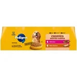 Pedigree Chopped Ground Dinner Chicken & Beef Variety Pack Wet Dog Food, 13.2 Oz. Cans 12 Pack