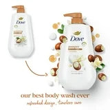 Dove Pampering Gentle Body Wash for Women Shea Butter &amp; Vanilla, 30 fl oz