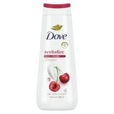Dove Body Wash for Women Moisturizing Revitalize Cherry &amp; Chia Milk Cleanser, 20 oz