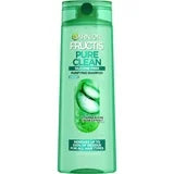 Garnier Fructis Pure Clean Purifying Shampoo with Vitamins B3 &amp; B6, All Hair Types, 12.5 fl oz