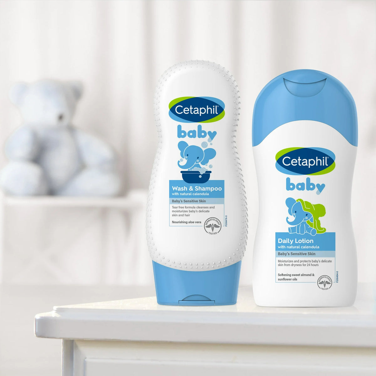 Cetaphil Baby Moisturizing Aloevera Body Wash and Shampoo, Organic Calendula, 7.8 fl oz